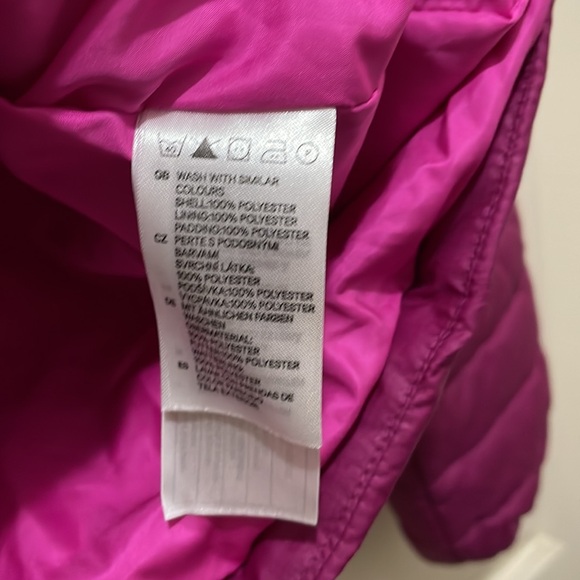 H&M dark pink jacket (sz 14y) - Picture 7 of 8